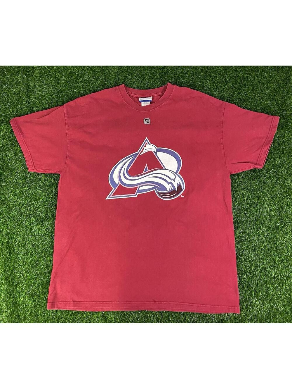 VTG Paul Stastny #26 Colorado Avalanche T-Shirt Mens Size Large Reebok